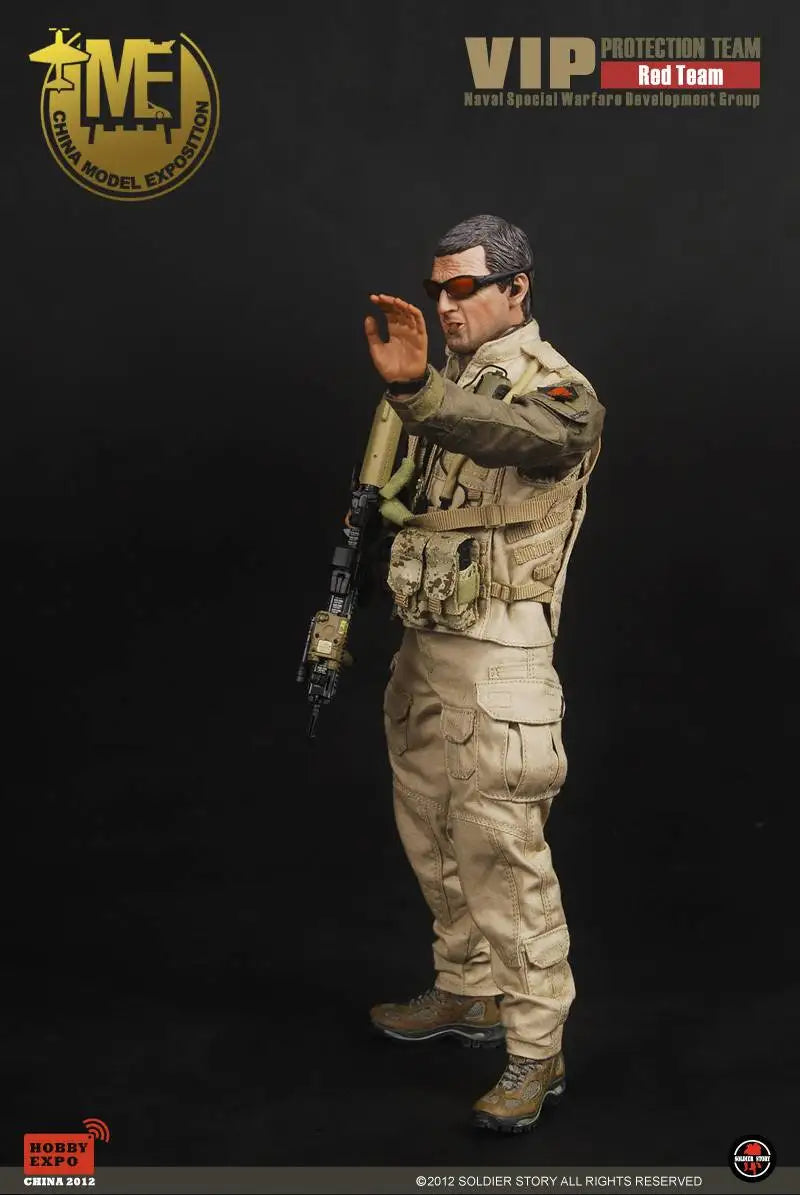 Load image into Gallery viewer, SIGNED - VIP Protection Team "Red" NAVSPECWARGRU EX - MINT IN BOX
