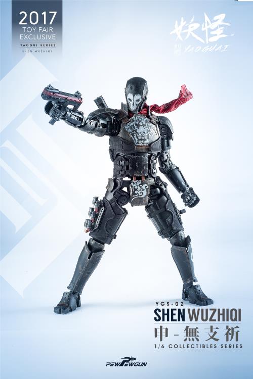 Load image into Gallery viewer, Shen - Black Wuzhiqi Armor Version 2017 Toy Fair Exclusive - MINT IN BOX
