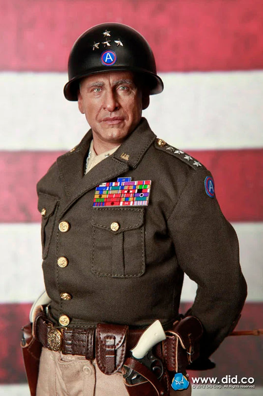 WWII - US Army General George S. Patton w/Gift Set - MINT IN BOX