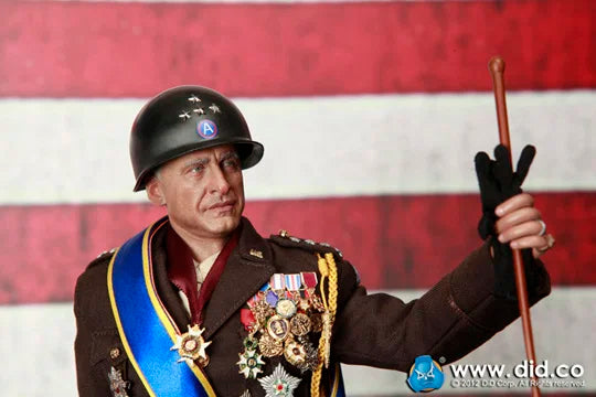 Load image into Gallery viewer, WWII - US Army General George S. Patton w/Gift Set - MINT IN BOX
