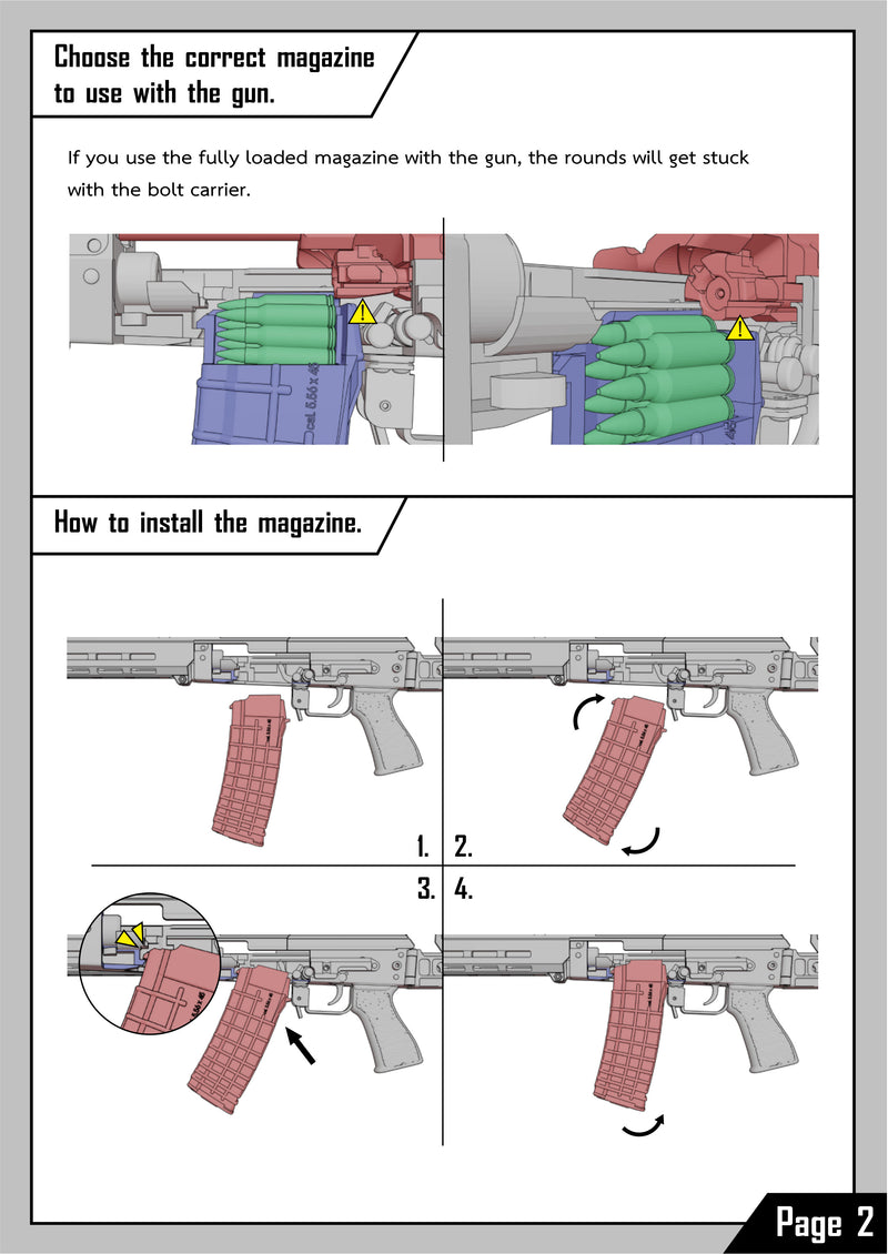 Load image into Gallery viewer, AK-102 - Sureshot Armament Black AK102 Rifle LE PROTOTYPE
