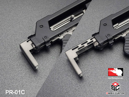 Black M41A Pulse Rifle Ver. 1 w/Round Counter & Extra Magazine LE