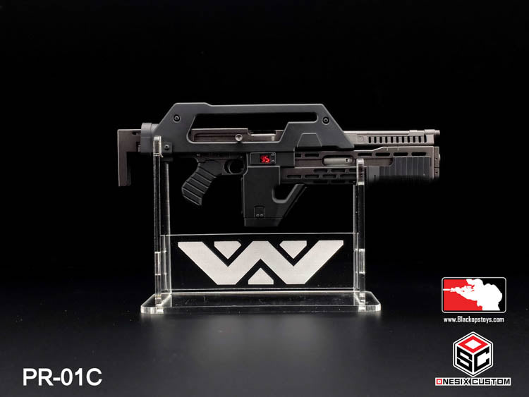 Load image into Gallery viewer, Black M41A Pulse Rifle Ver. 1 w/Round Counter &amp; Extra Magazine LE
