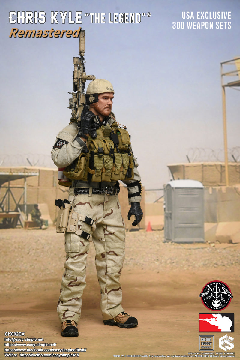 Load image into Gallery viewer, PREORDER DEPOSIT Exclusive Chris Kyle &quot;The Legend&quot;® Remastered  Weapon Set- MINT IN BOX
