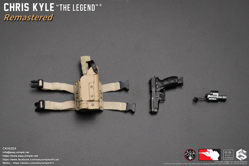 Load image into Gallery viewer, Chris Kyle Remastered DX - SIG P226N Pistol w/Drop Leg Holster
