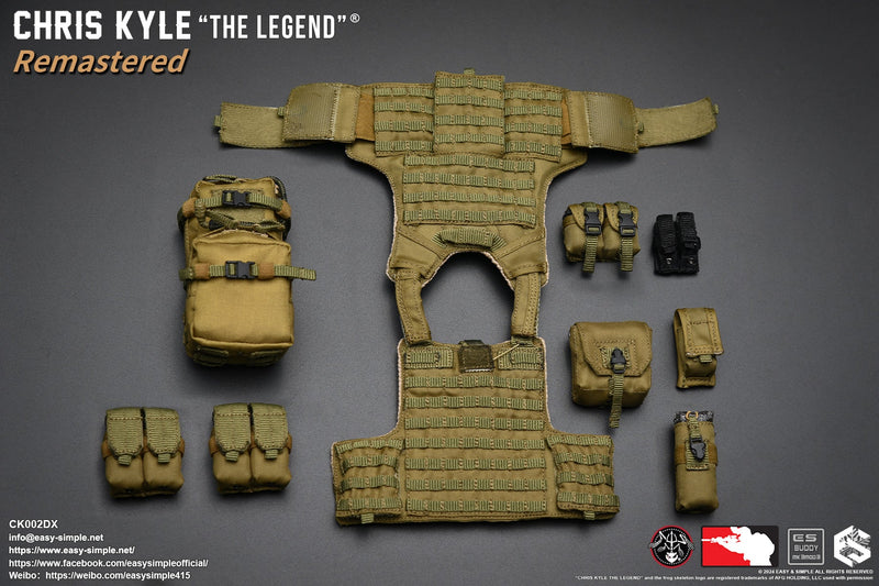 Load image into Gallery viewer, Chris Kyle Remastered DX - CIRAS Plate Carrier Vest w/Pouch Set
