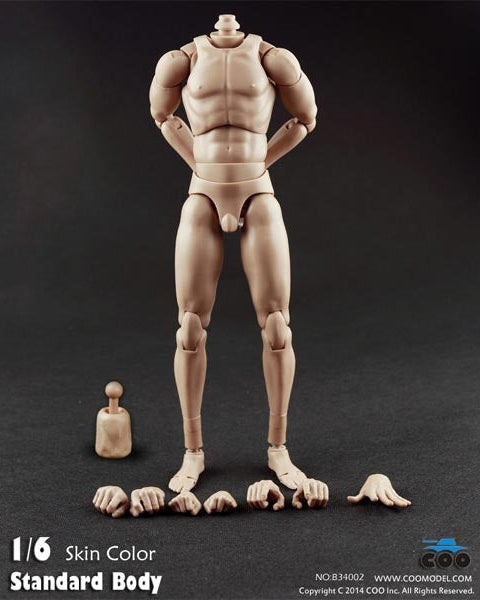 Male Base Body w/Hand Set - MINT IN PACKAGE
