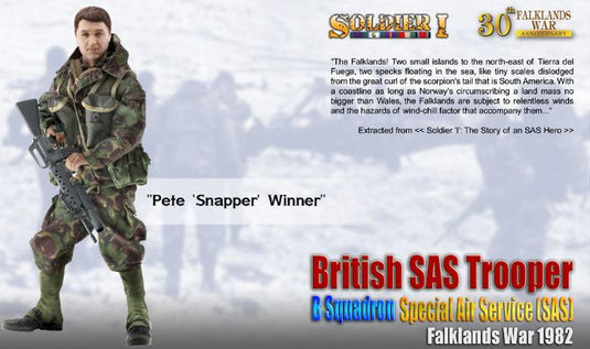 British SAS Trooper - Pete 'Snapper' Winner - MINT IN BOX