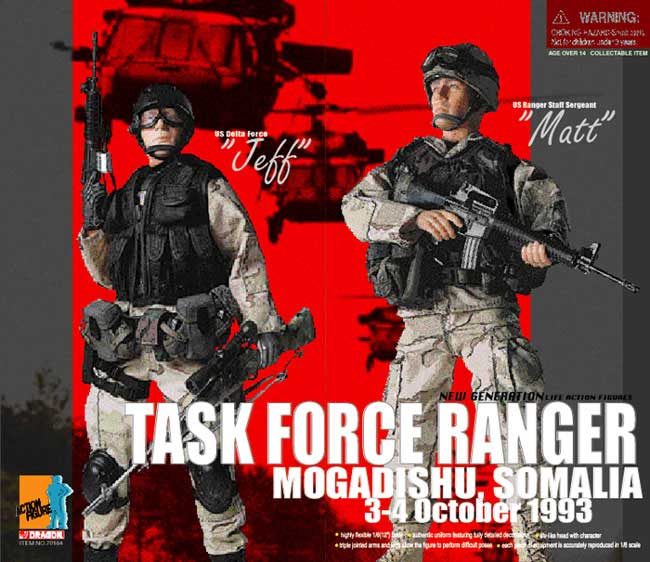 Task Force Ranger Mogadishu Somalia - MINT IN BOX – BlackOpsToys