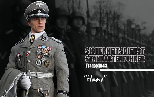 Load image into Gallery viewer, Sicherheitsdienst Standartenfuhrer France 1943 Hans - MINT IN BOX

