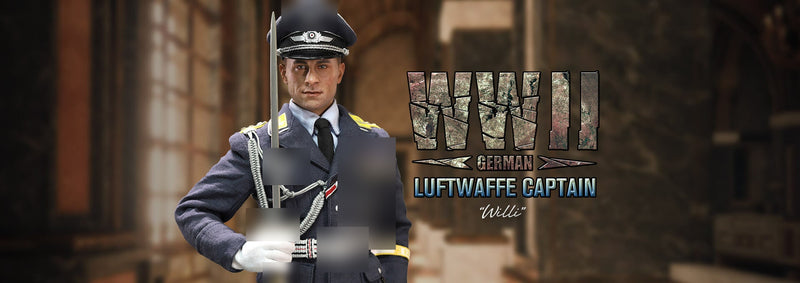 Load image into Gallery viewer, WWII - German Luftwaffe Captain - Willi - MINT IN BOX (READ DESC)
