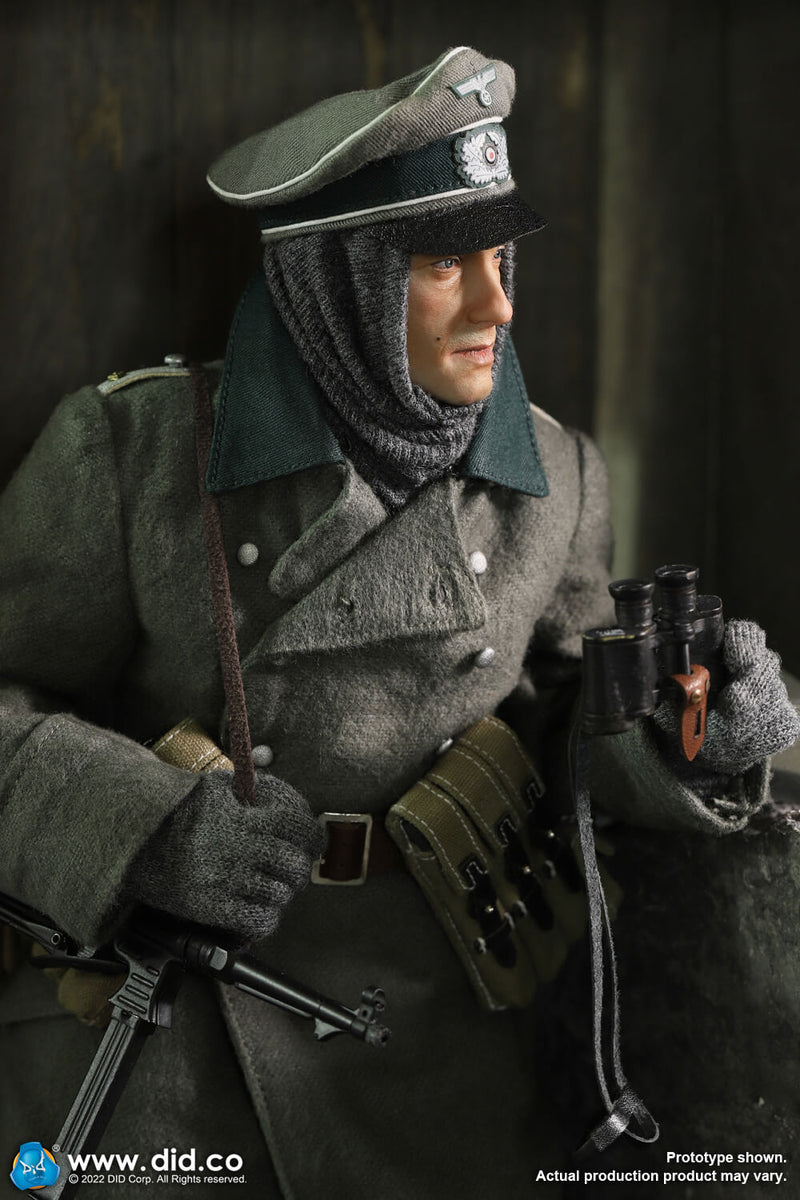 Load image into Gallery viewer, WWII - German WH Infantry - Male Body w/Head Sculpt &amp; Green Uniform
