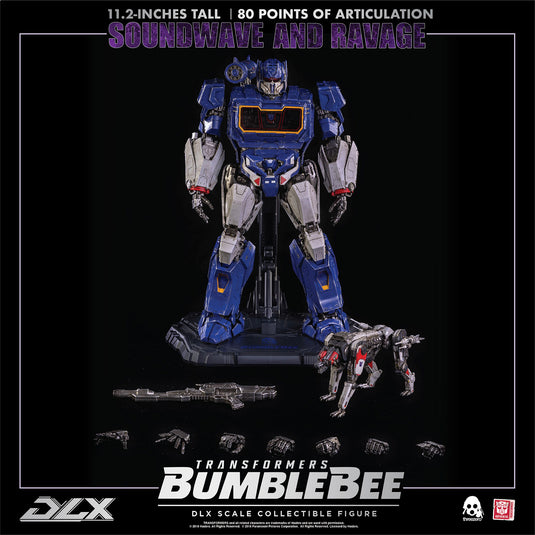 Transformers - DLX Soundwave & Ravage - MINT IN BOX