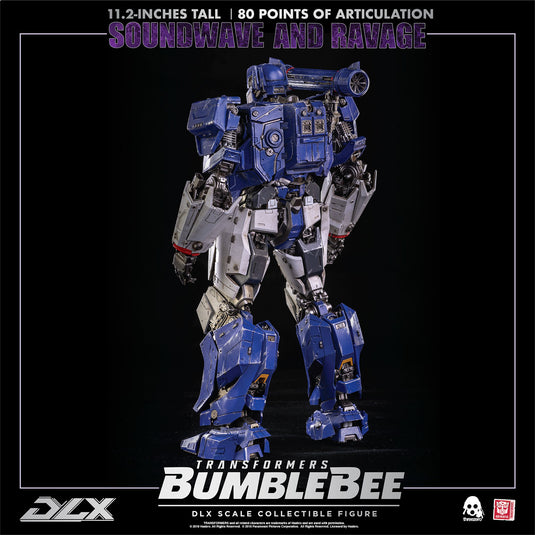 Transformers - DLX Soundwave & Ravage - MINT IN BOX