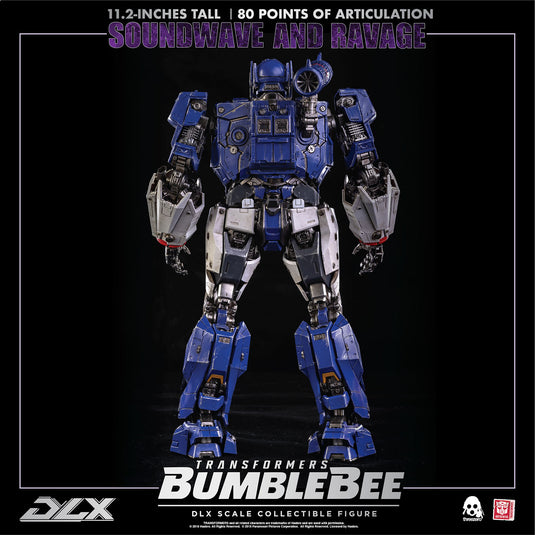 Transformers - DLX Soundwave & Ravage - MINT IN BOX