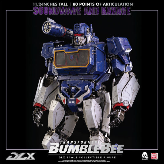 Transformers - DLX Soundwave & Ravage - MINT IN BOX