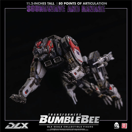 Transformers - DLX Soundwave & Ravage - MINT IN BOX