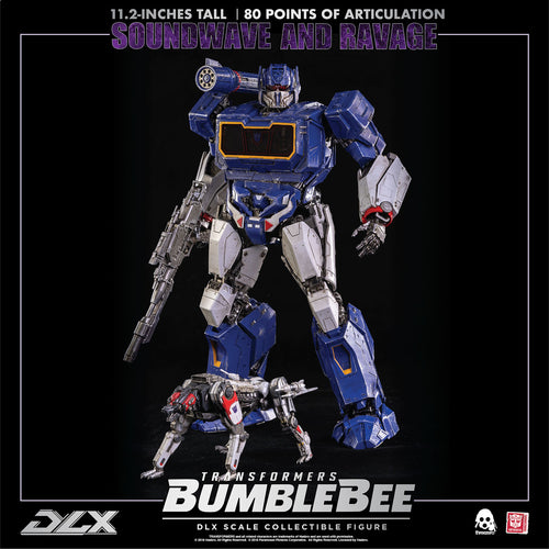 Transformers - DLX Soundwave & Ravage - MINT IN BOX