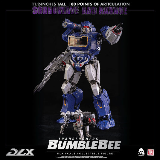 Transformers - DLX Soundwave & Ravage - MINT IN BOX