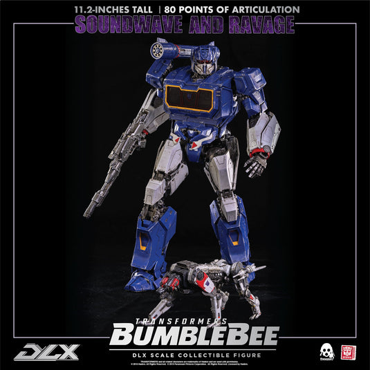 Transformers - DLX Soundwave & Ravage - MINT IN BOX