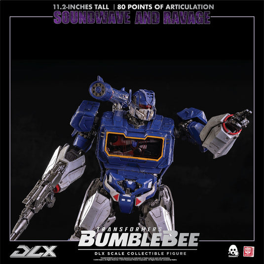 Transformers - DLX Soundwave & Ravage - MINT IN BOX