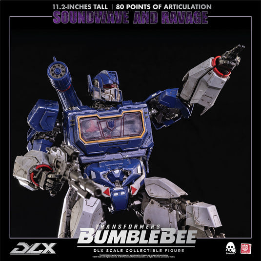 Transformers - DLX Soundwave & Ravage - MINT IN BOX