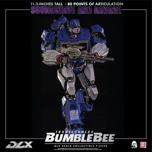 Transformers - DLX Soundwave & Ravage - MINT IN BOX