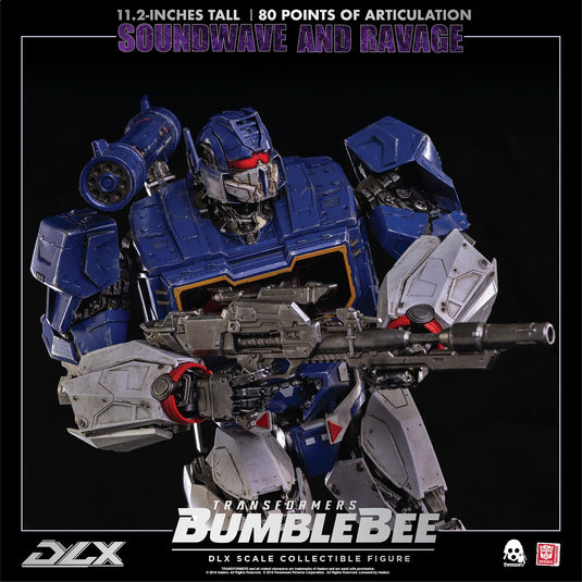 Transformers - DLX Soundwave & Ravage - MINT IN BOX