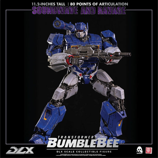 Transformers - DLX Soundwave & Ravage - MINT IN BOX
