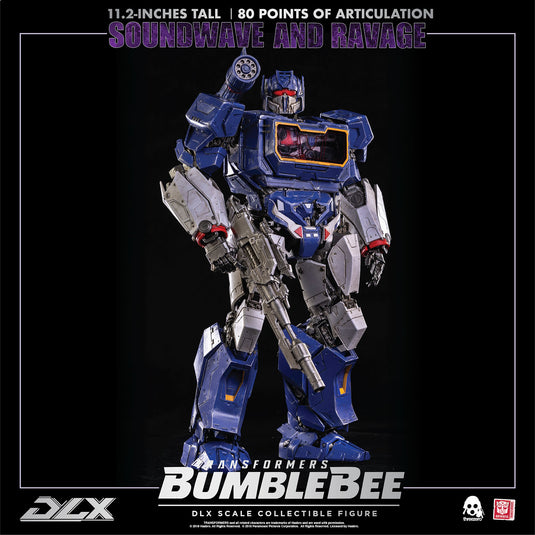 Transformers - DLX Soundwave & Ravage - MINT IN BOX