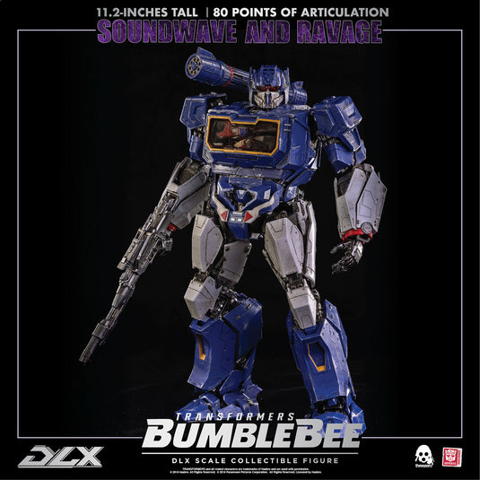 Transformers - DLX Soundwave & Ravage - MINT IN BOX