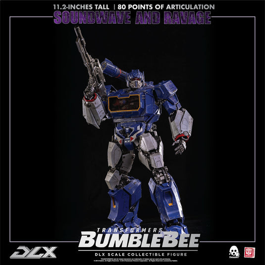 Transformers - DLX Soundwave & Ravage - MINT IN BOX