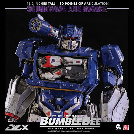 Transformers - DLX Soundwave & Ravage - MINT IN BOX
