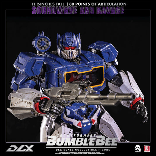 Transformers - DLX Soundwave & Ravage - MINT IN BOX