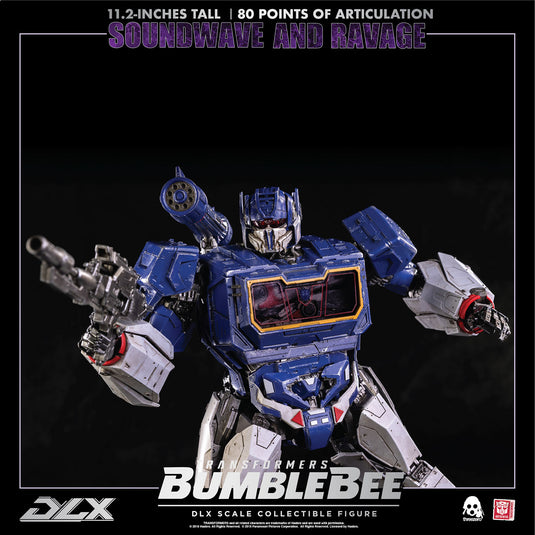Transformers - DLX Soundwave & Ravage - MINT IN BOX