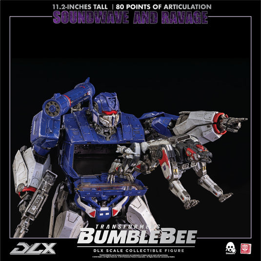 Transformers - DLX Soundwave & Ravage - MINT IN BOX