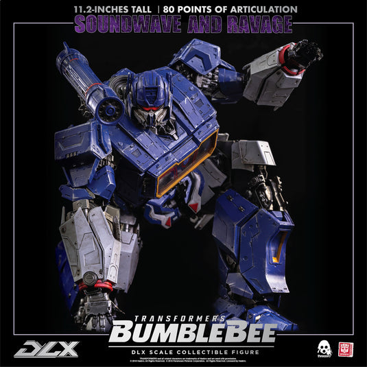 Transformers - DLX Soundwave & Ravage - MINT IN BOX