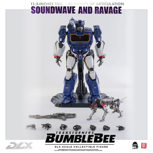 Transformers - DLX Soundwave & Ravage - MINT IN BOX
