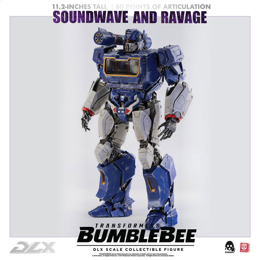 Transformers - DLX Soundwave & Ravage - MINT IN BOX