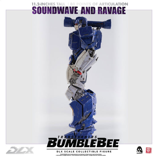 Transformers - DLX Soundwave & Ravage - MINT IN BOX