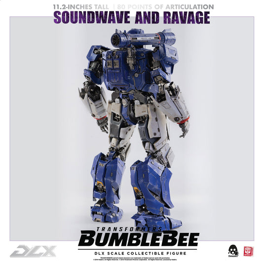 Transformers - DLX Soundwave & Ravage - MINT IN BOX