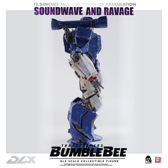 Transformers - DLX Soundwave & Ravage - MINT IN BOX