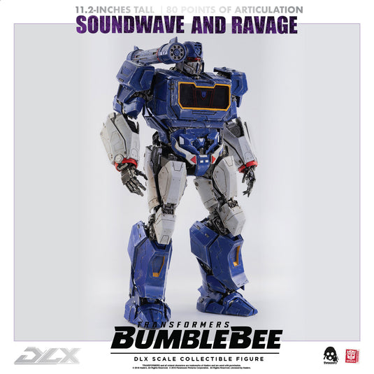 Transformers - DLX Soundwave & Ravage - MINT IN BOX
