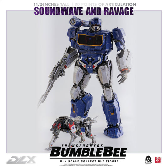 Transformers - DLX Soundwave & Ravage - MINT IN BOX