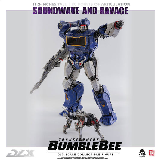 Transformers - DLX Soundwave & Ravage - MINT IN BOX