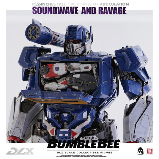 Transformers - DLX Soundwave & Ravage - MINT IN BOX