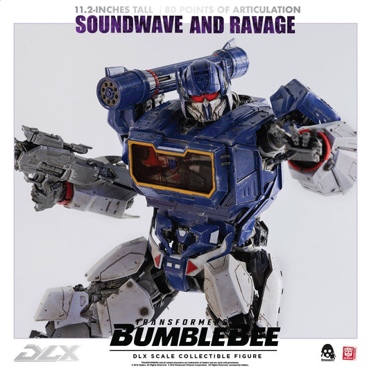 Transformers - DLX Soundwave & Ravage - MINT IN BOX