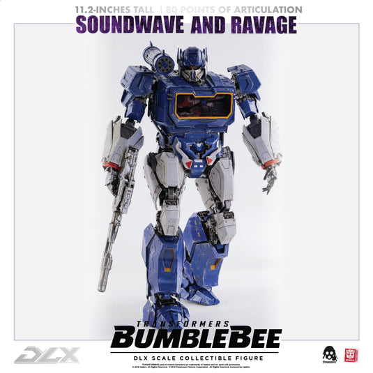 Transformers - DLX Soundwave & Ravage - MINT IN BOX