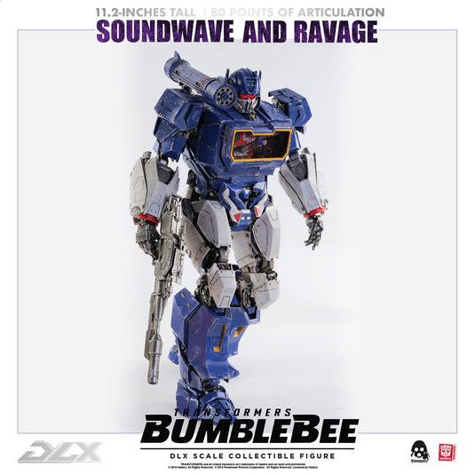 Transformers - DLX Soundwave & Ravage - MINT IN BOX