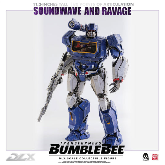 Transformers - DLX Soundwave & Ravage - MINT IN BOX